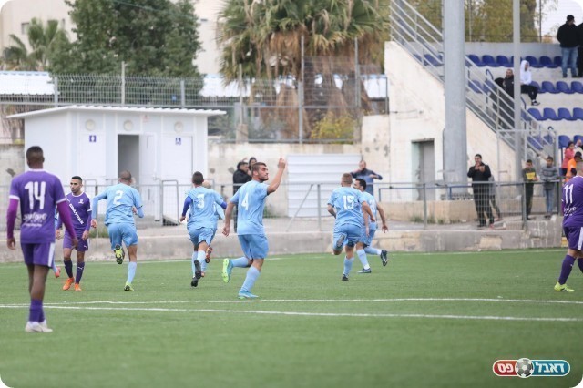 שחקני שמשון חוגגים (מוחמד סרסור)